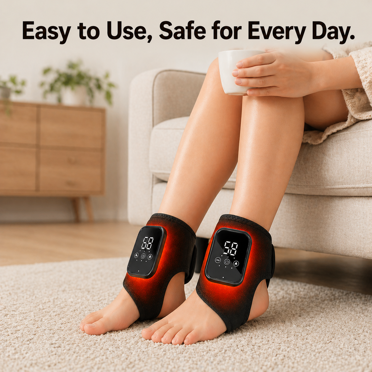 NerveEase Triple-Technology Massager