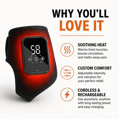 NerveEase Triple-Technology Massager